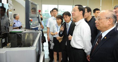 Executive President Jiang Visited Qinghong Mechanical And Electrical Company To Listen To Suggestions From The Mechanica