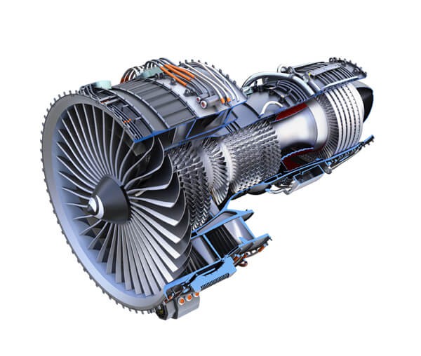 Airplane Turbine Engine